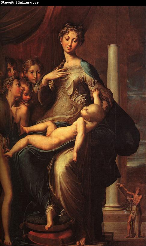 Girolamo Parmigianino The Madonna with the Long Neck